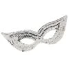 Sequin Eye Mask - Silver