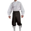 Men's Black Colonial Knickers Costume Pants