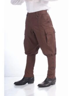 Men's Brown Steampunk Pants