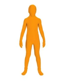 Child I'm Invisible Orange Suit Costume