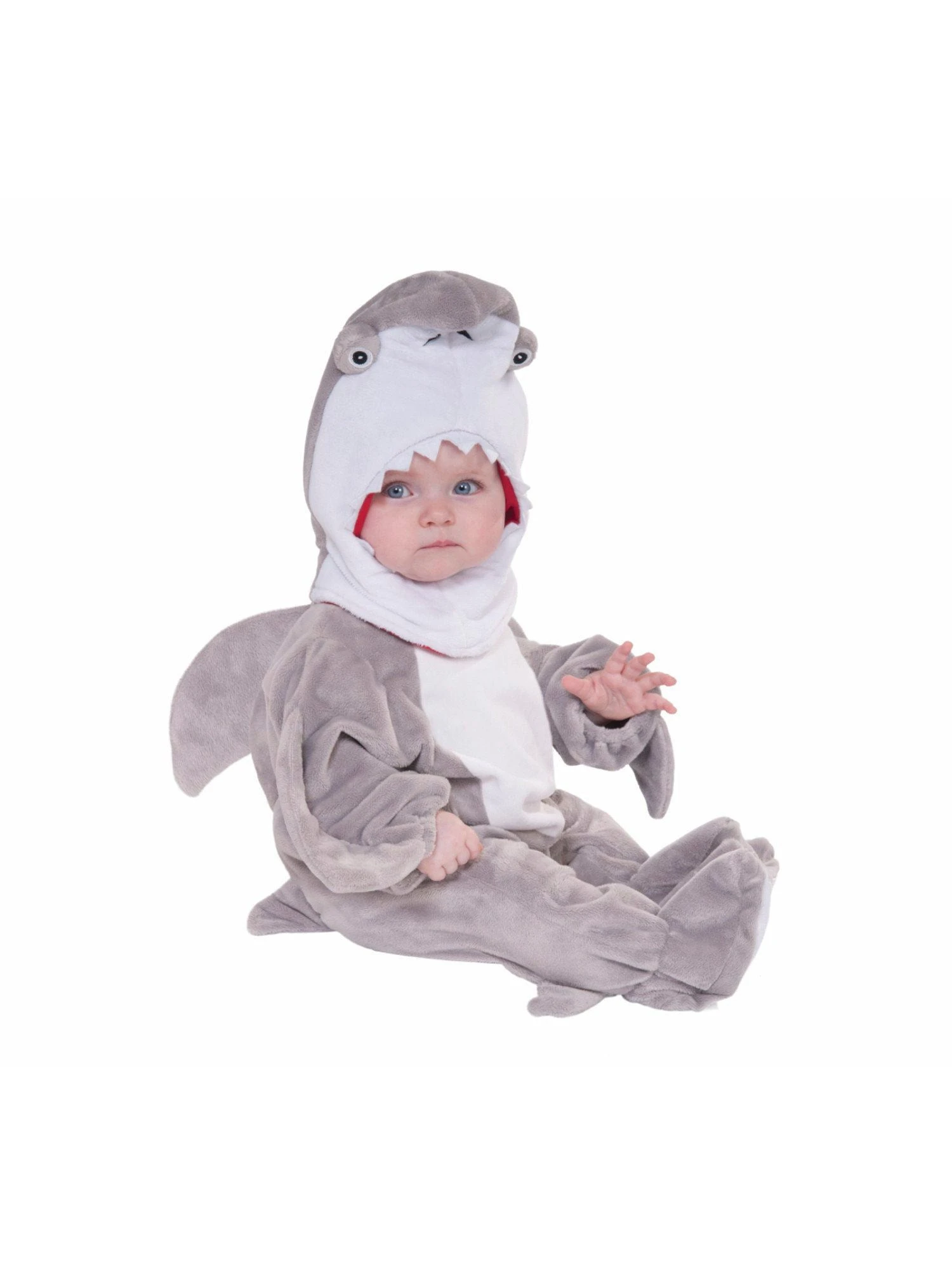 Gray Shark Costume For Babies 1 Gray Shark Costume For Babies