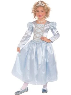 Girls' Blue Princess Costume