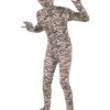 Girls' I'M Invisible White Tiger Costume