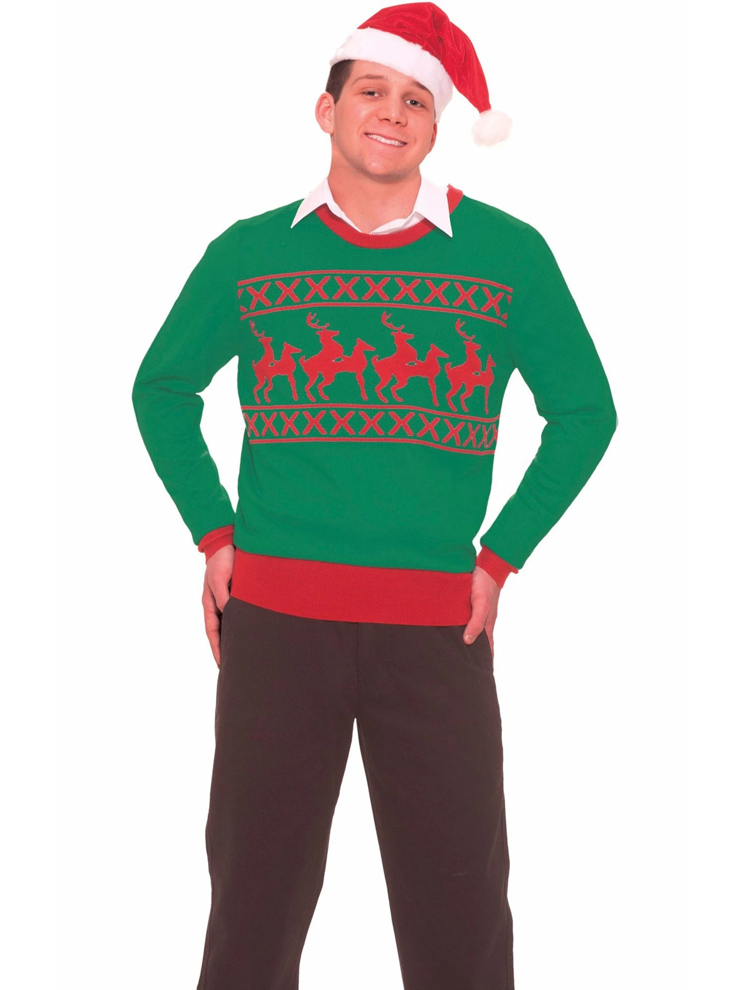 Men's Reindeer Games Christmas Sweater 1 Men's Reindeer Games Christmas Sweater