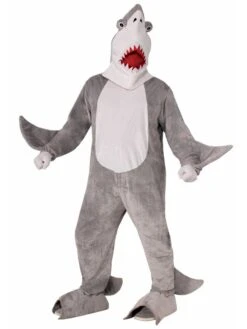 Adult Classic Plush Chomper The Shark Costume