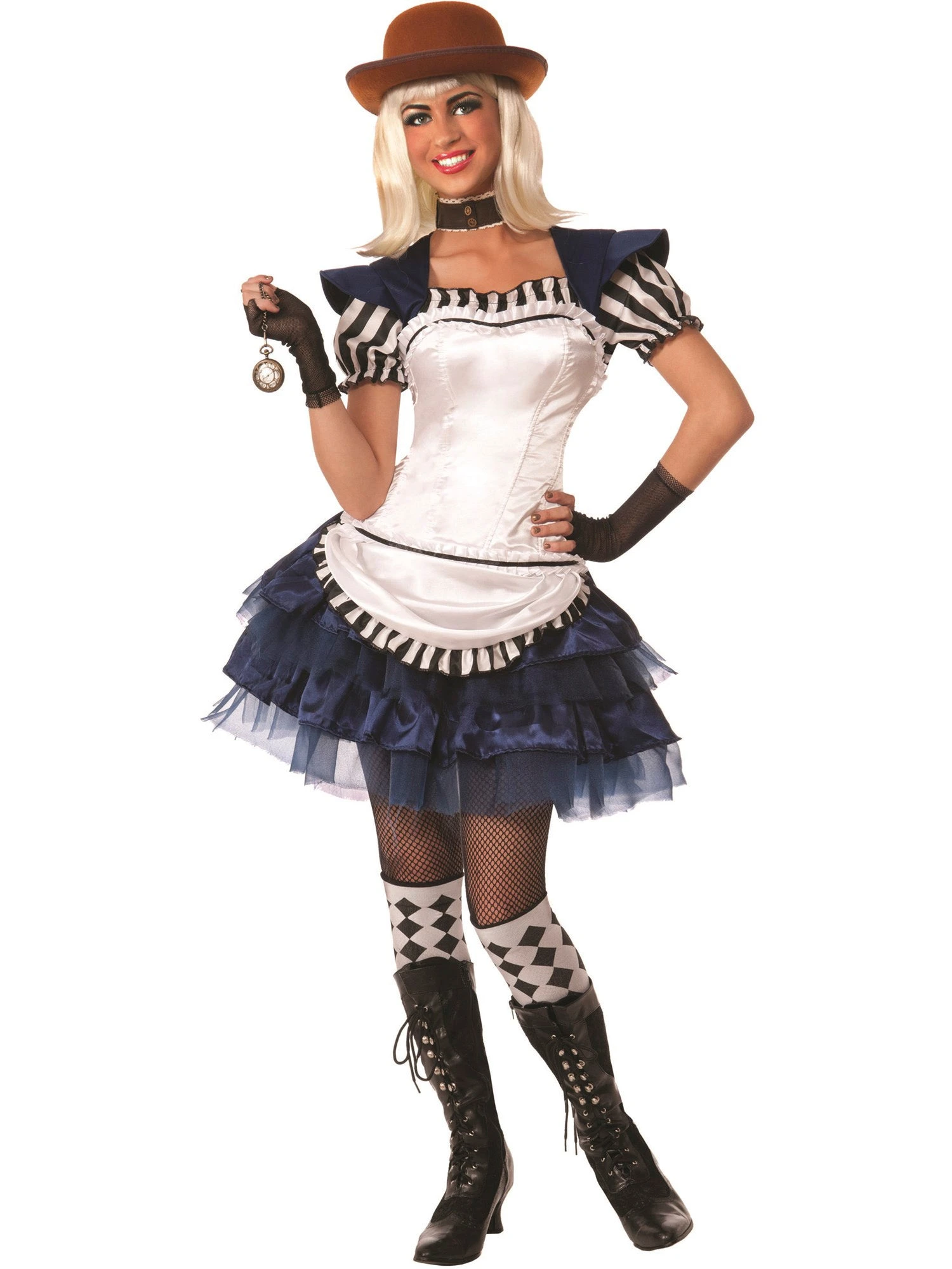 Women's Steampunk Fairy Alice Costume 1 Women's Steampunk Fairy Alice Costume