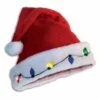 Adult Light Up Santa Hat