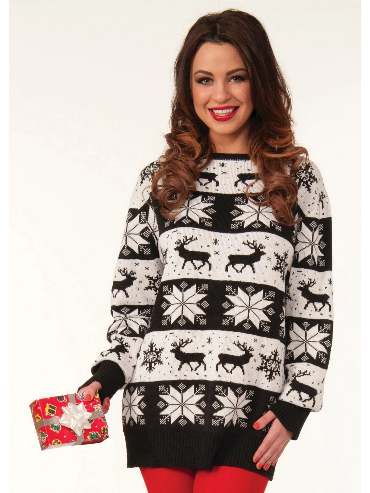 Snowy Holiday Sweater 1 Snowy Holiday Sweater