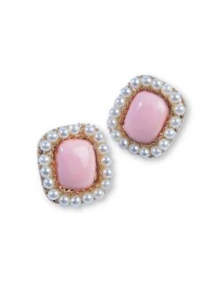 Square Pearl Earrings