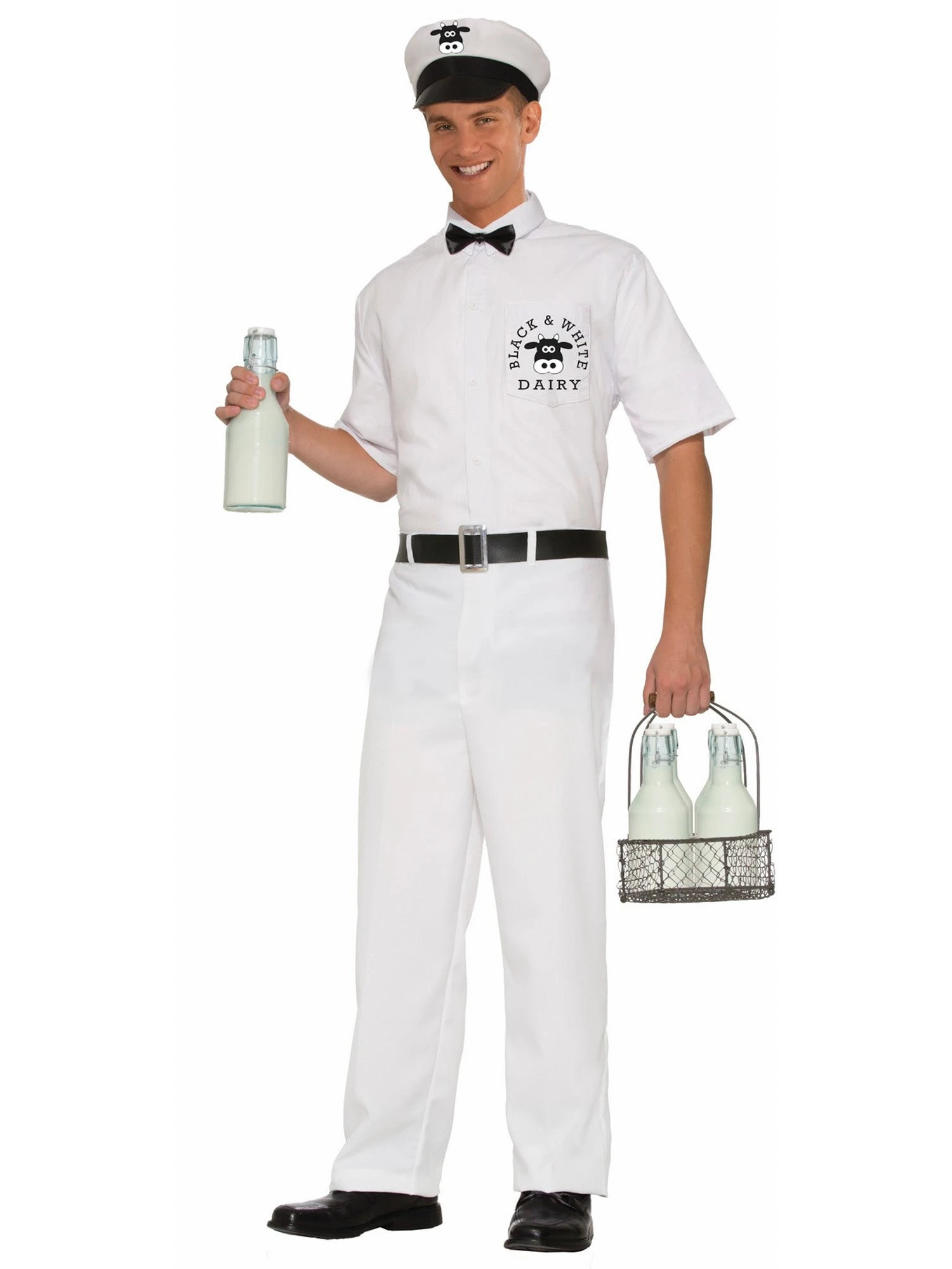 50s Milkman Adult Costume 1 50s Milkman Adult Costume
