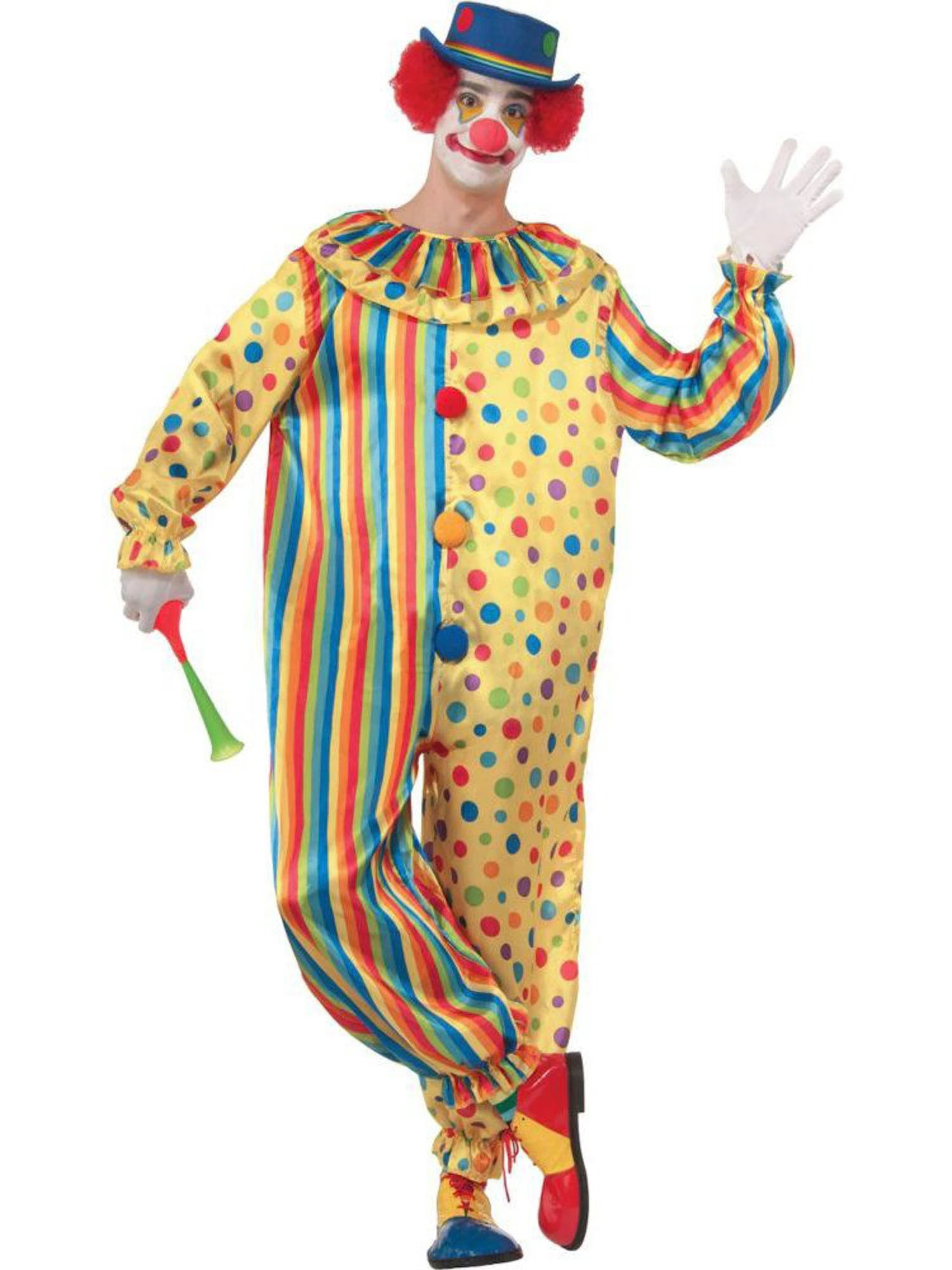 Mens Spots The Clown Costume 1 Mens Spots The Clown Costume