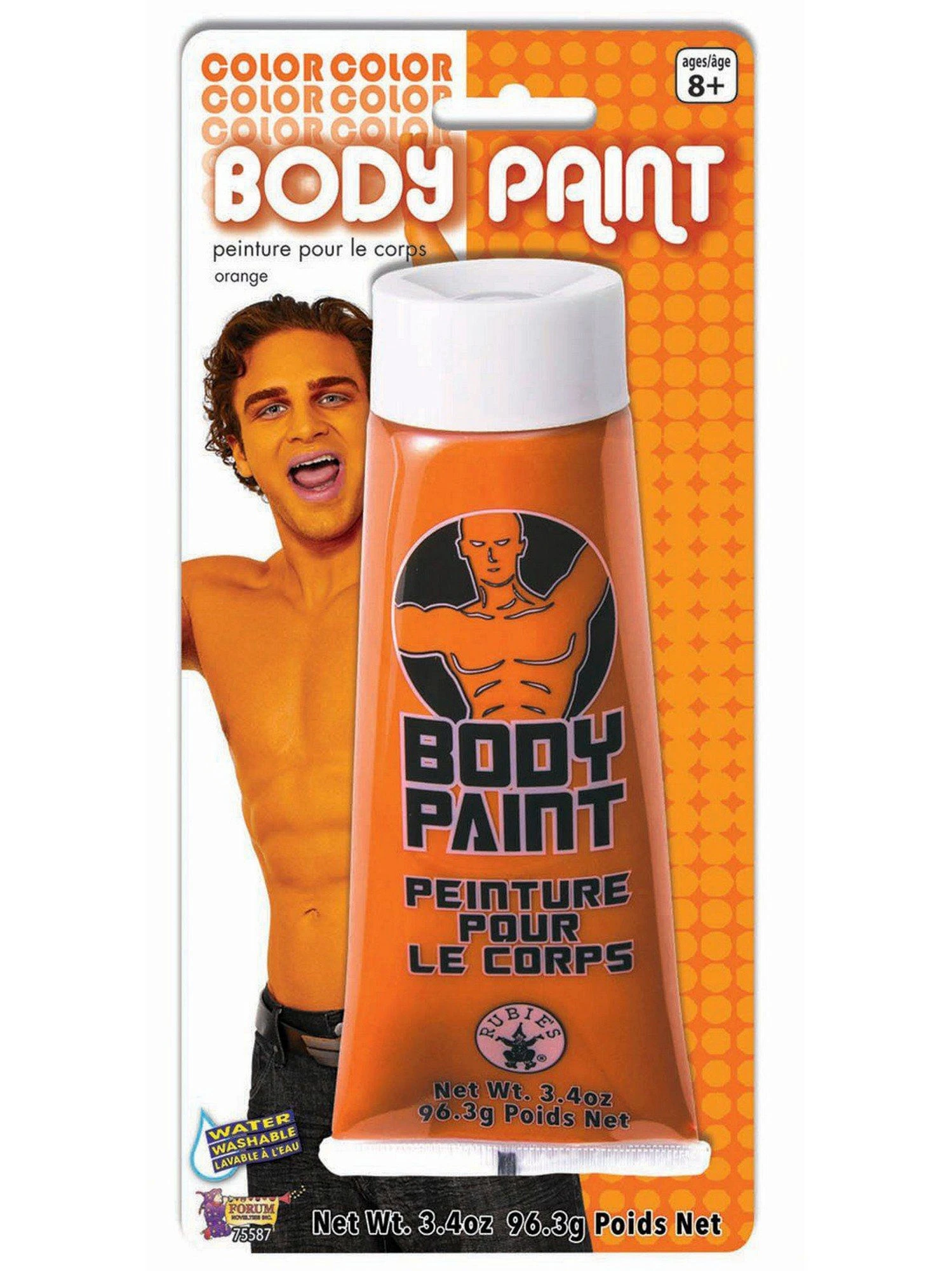 Orange Body Paint 3.4 Oz 1 Orange Body Paint 3.4 Oz