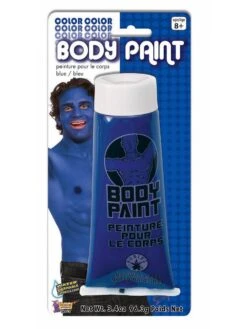 Blue Body Paint