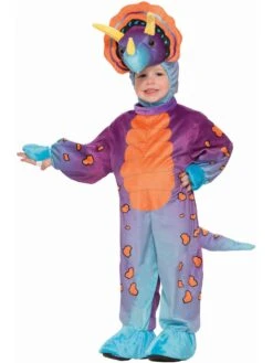 Child's Dinosuar Spunky Triceretop Costume