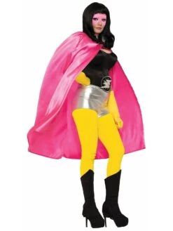 Adult Pink Satin Cape