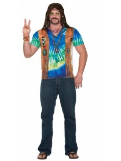 Mens Hippie Man Costume