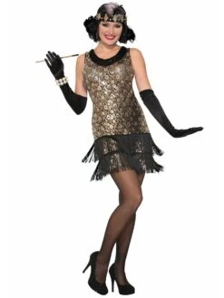 Women's Sequin Roaring 20s Flapper Costume