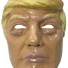 Plastic President Trump Mask Costume Accessory