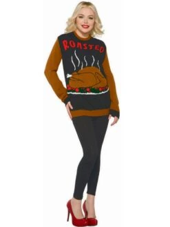 Thanksgiving Roasted Adult Sweater