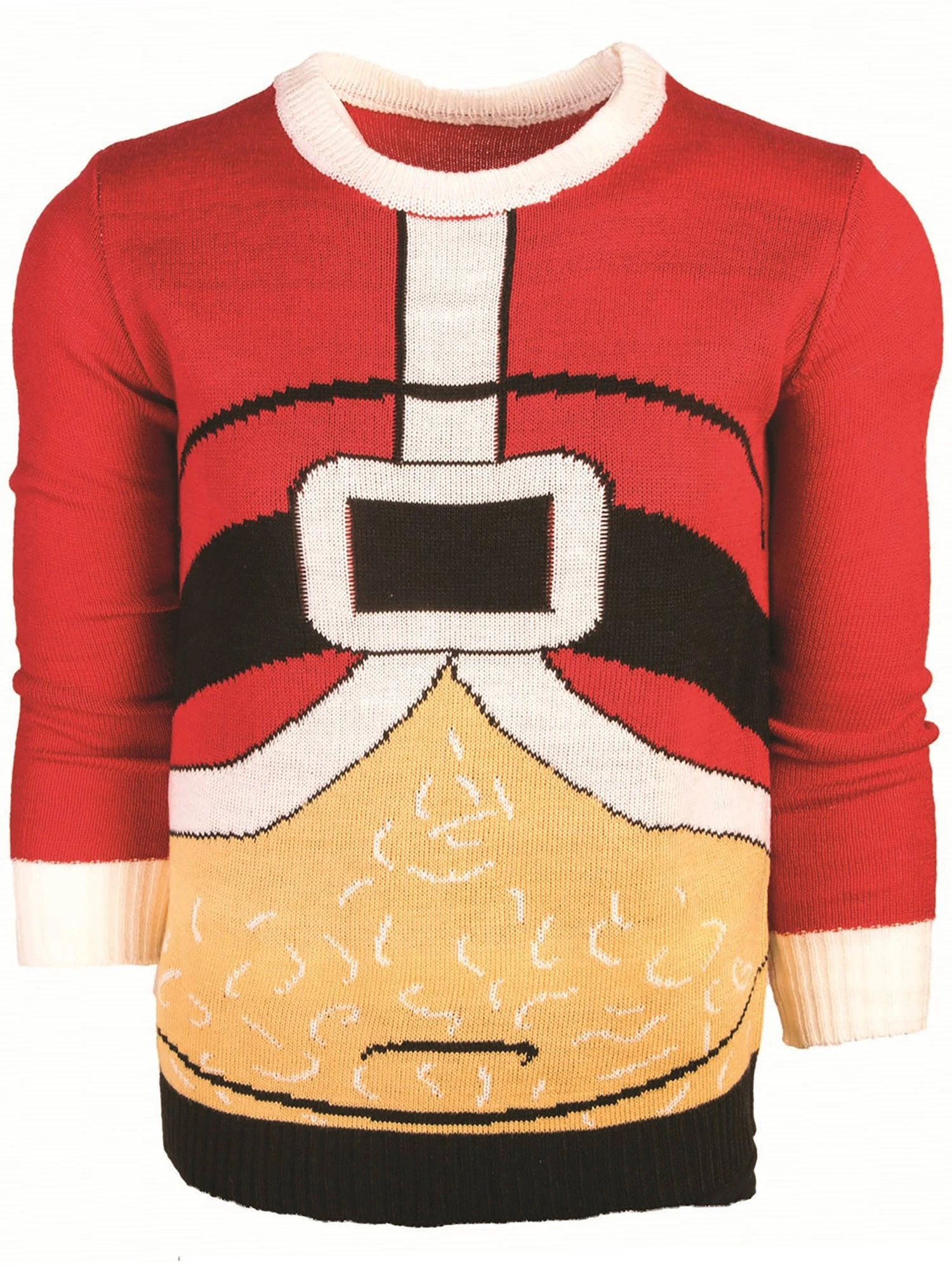 Mens Christmas Sweater Fat Santa 1 Mens Christmas Sweater Fat Santa
