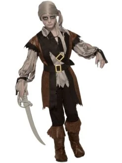 Kids Zombie Pirate Costume