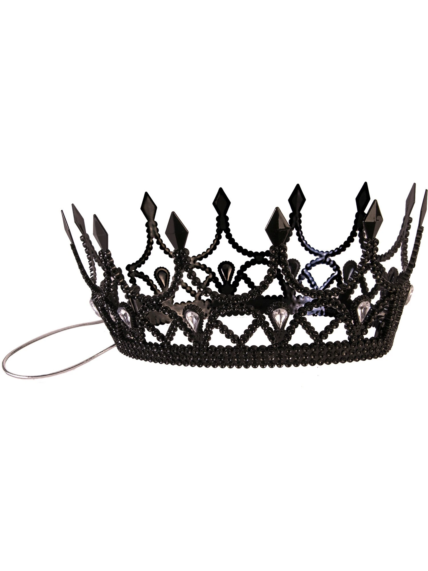 Adult Black Dark Queen Crown 2 Adult Black Dark Queen Crown - Image 2