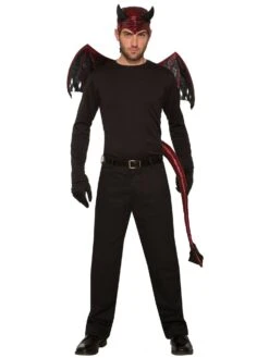 Adult Red Devil Tail 5 Adult Red Devil Tail -Costume Supercenter Store f80750 3