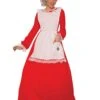 Womens Traditional Mrs Claus Costume