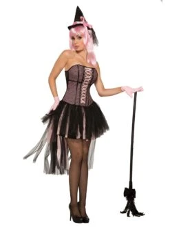 Pin Up Witch Costume For Women