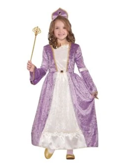 Princess Peyton Purple Costume For Girls