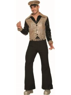 Men's Disco King Gold Costume