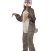 Kid's Bunny Halloween Costume Jumpsuit And Mask