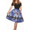 Women's Blue Chirstmas Eve Dress