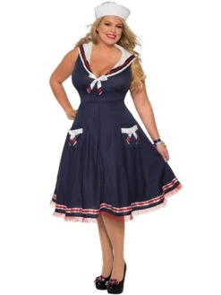 Women's Navy Dream Costume