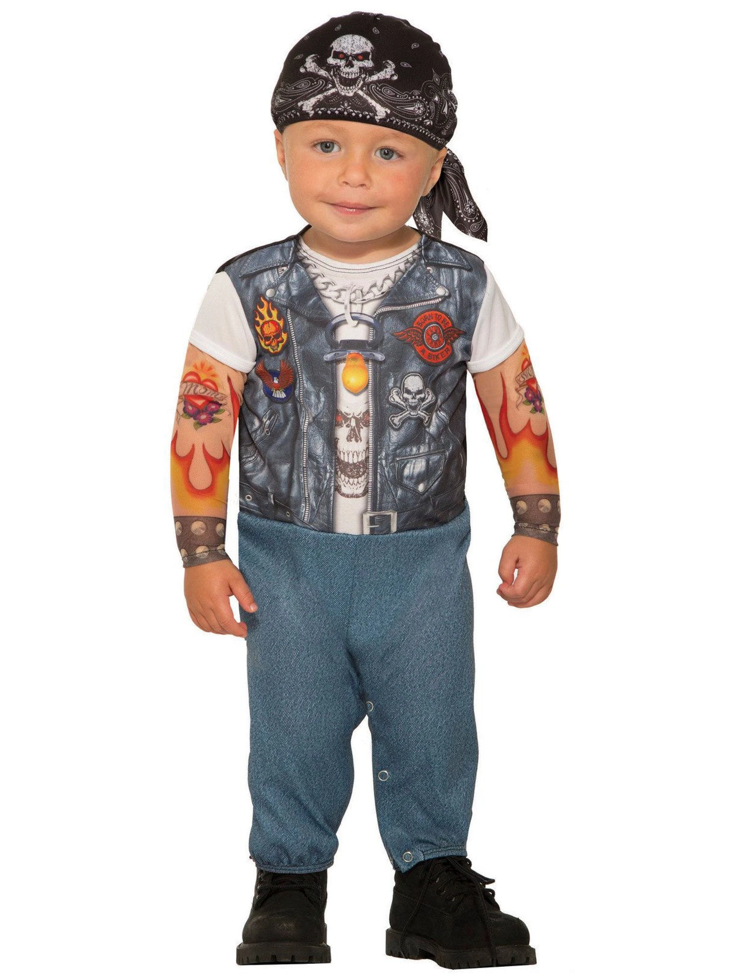 Baby/Toddler Wild Biker Costume 1 Baby/Toddler Wild Biker Costume
