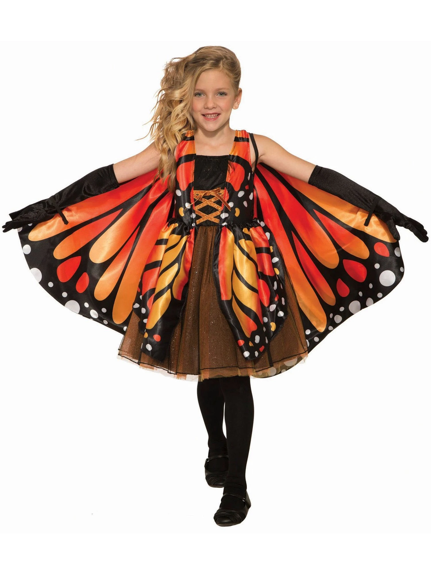 Girls' Beautiful Winged Butterfly Costume 1 Girls' Beautiful Winged Butterfly Costume