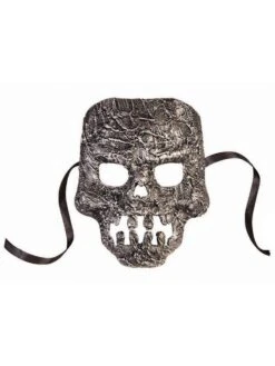 Silver Masquerade Skeleton Mask