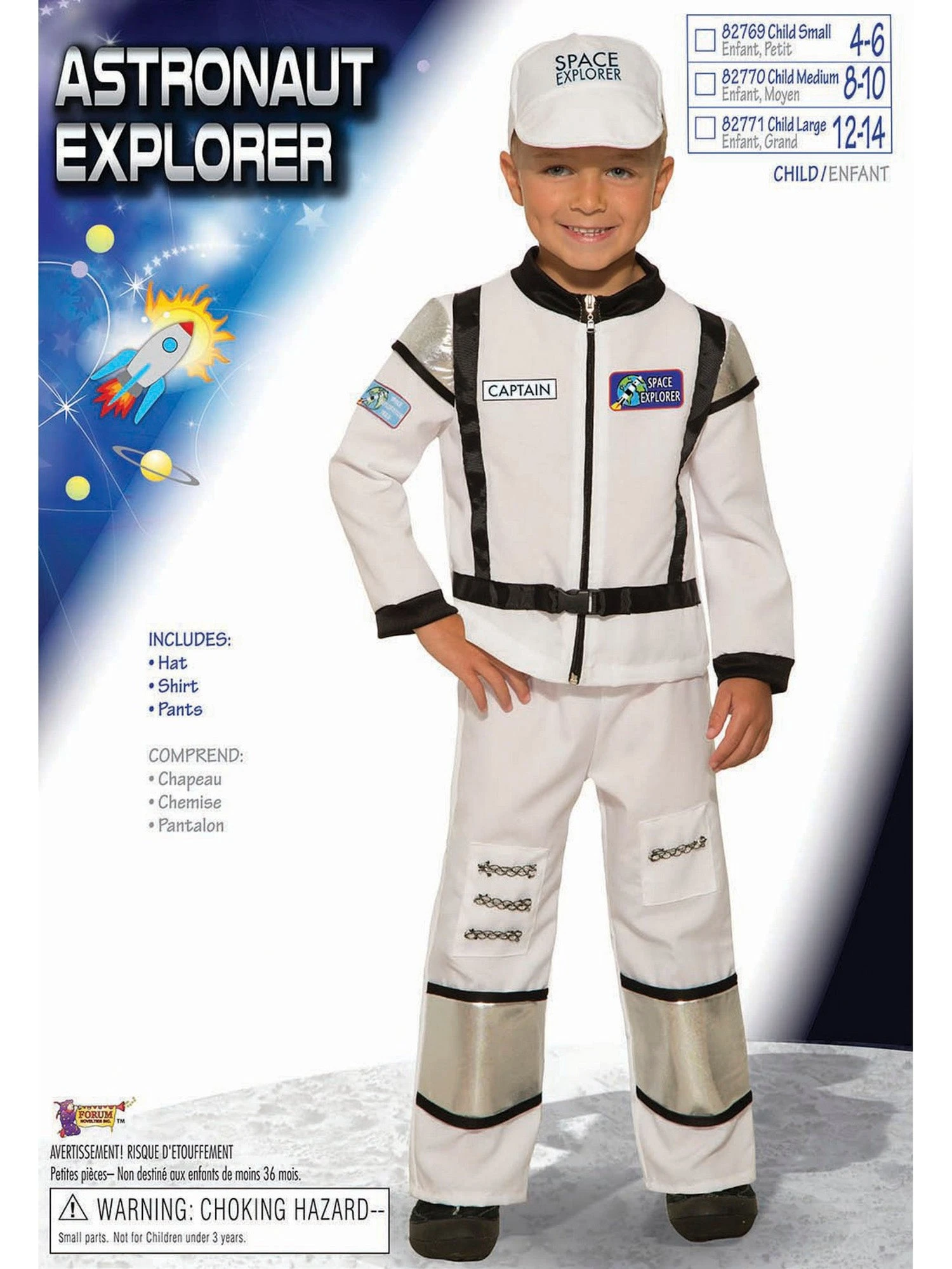 Astronaut Explorer Child Costume 1 Astronaut Explorer Child Costume