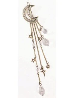 Celestial Moon Hairclip Accessory