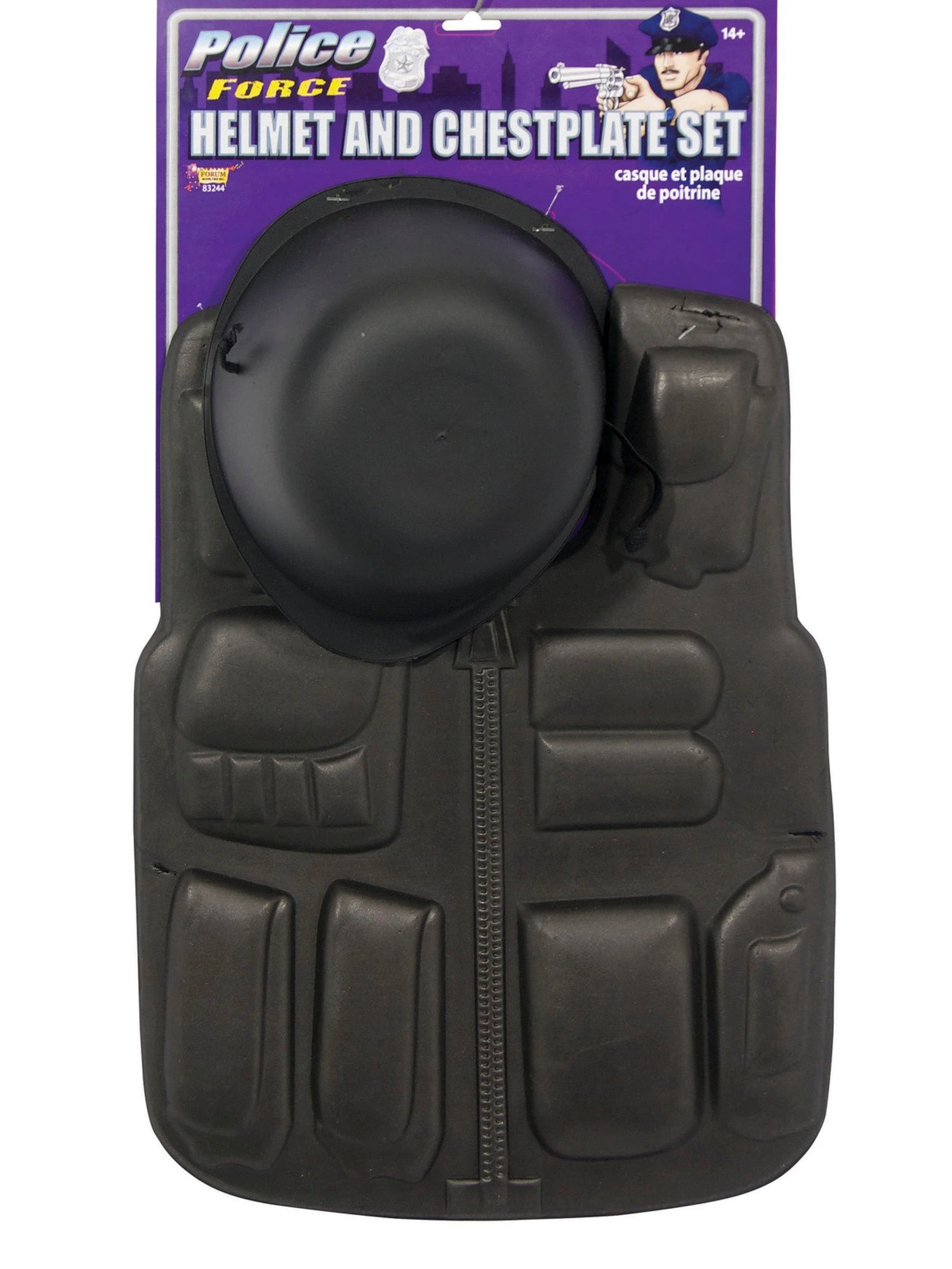 Police Helmet And Vest Set 1 Police Helmet And Vest Set