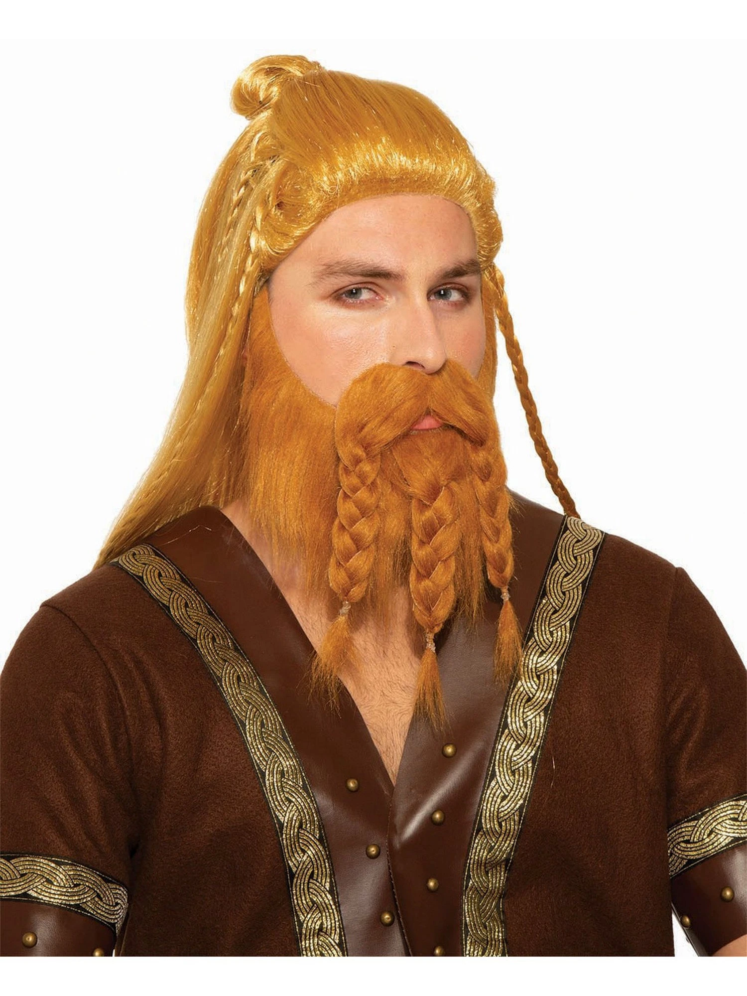 Deluxe Viking Wig And Beard 1 Deluxe Viking Wig And Beard