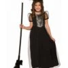 Girls' Black Winsome Witch Costume
