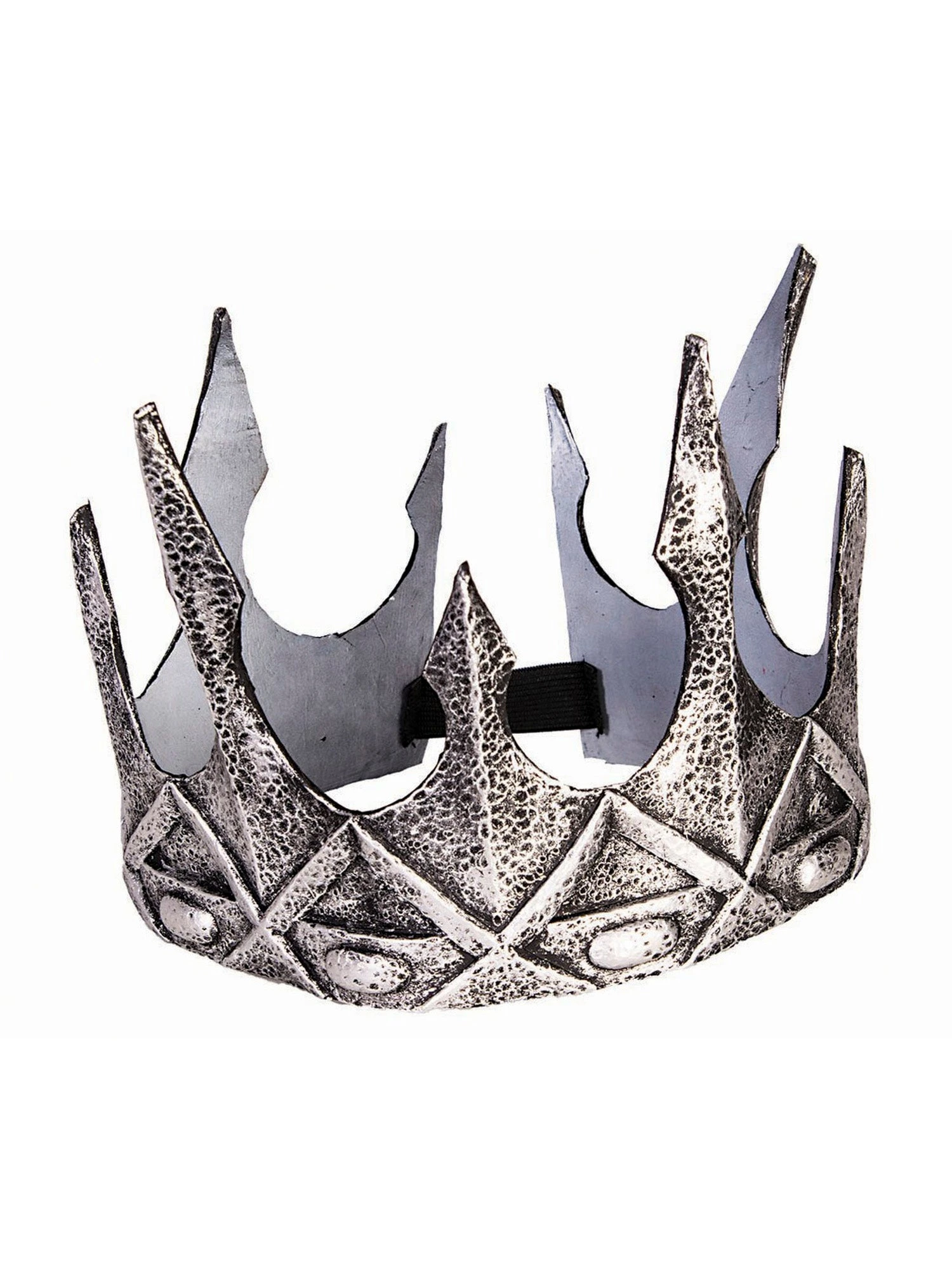 Adult Silver Foam Crown 1 Adult Silver Foam Crown