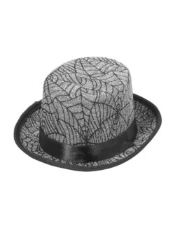 Adult Mini Spider Web Top Hat