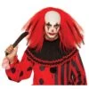 Red Evil Clown Wig