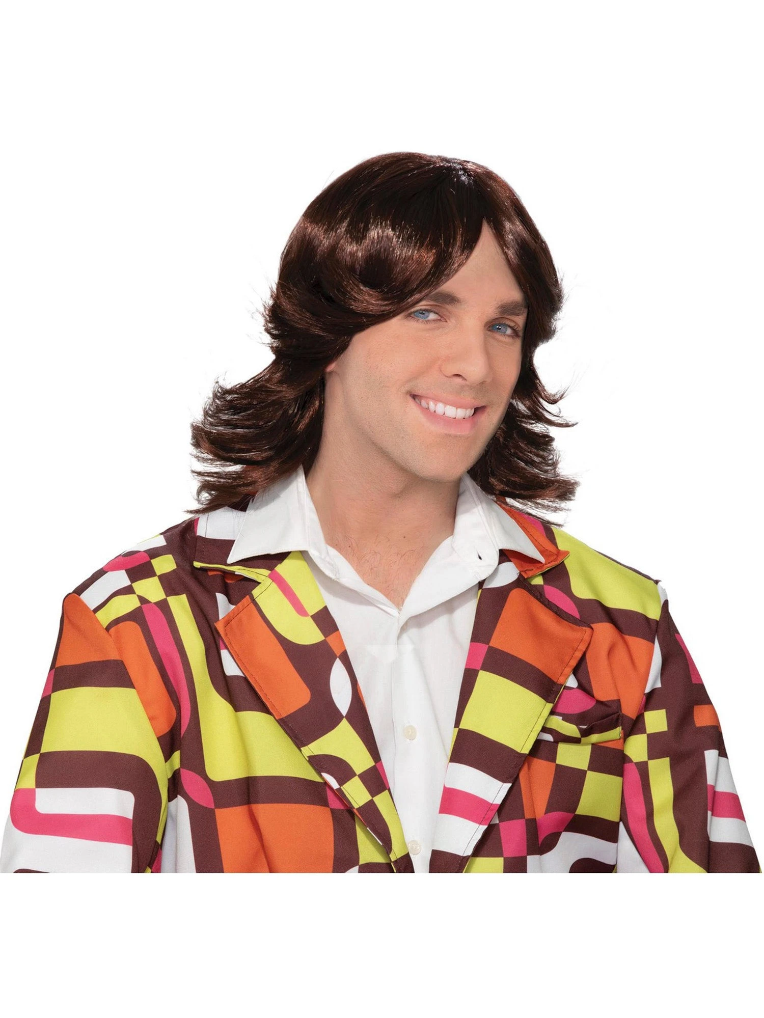 Adult Dude 70s Wig 1 Adult Dude 70s Wig