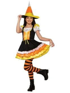 Girl's Little Miss Candy Corn Classic Costume