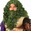 Dark Neptune Green Wig