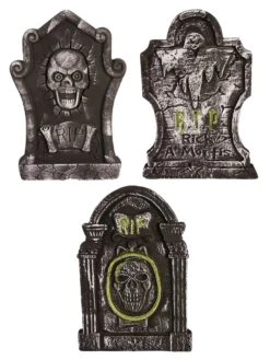 3 Piece RIP Tombstone Assortment