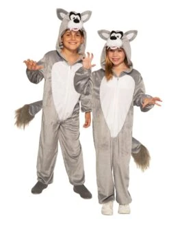 Wolf Jumpsuit Costume For Child